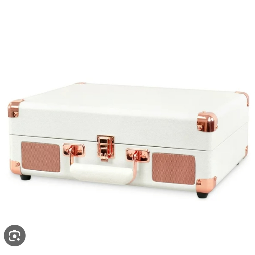 Rose Gold Vintage Record player